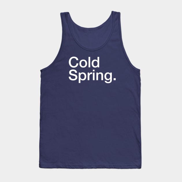 Cold Spring, NY. Tank Top by perrsimmons